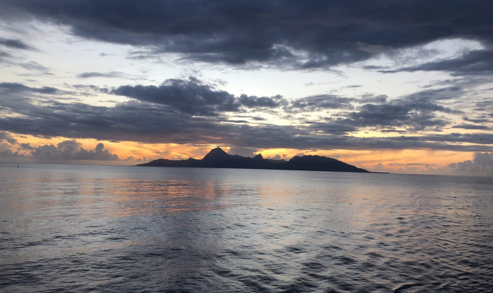 ポールゴーギャンクルーズ⑨　寄港地　モーレア島"