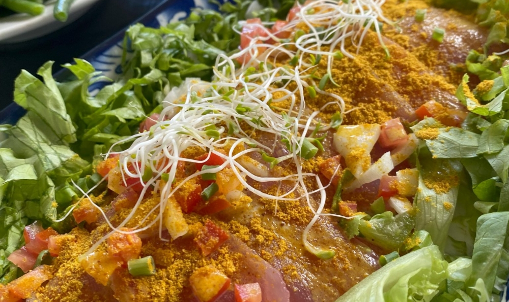 ローカル料理が楽しめる