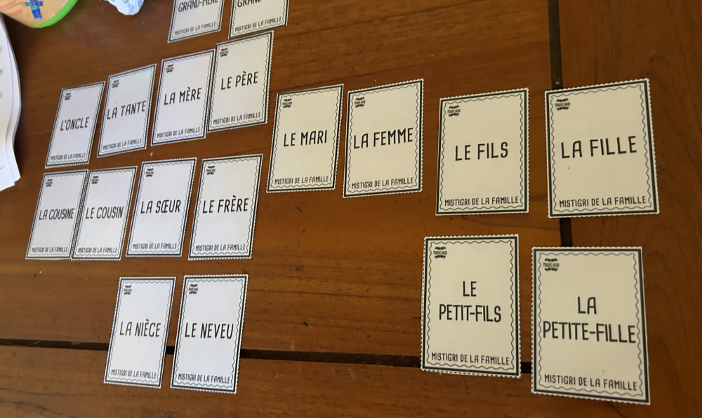 タヒチでフランス語を学ぶ"