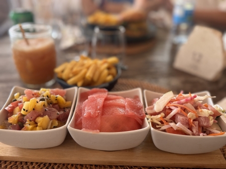 OPOA BEACH HOTEL内レストラン