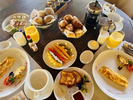 タヒチの朝ごはん（ホテル編）